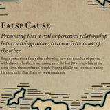 Logical Fallacies (FALLA-SEAS) poster
