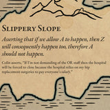 Logical Fallacies (FALLA-SEAS) poster