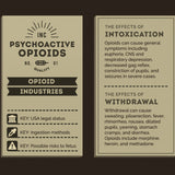 Calling Cards of Psychoactive Drugs Poster